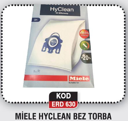 MİELE HYCLEAN BEZ TORBA ERD 630